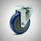 Service Caster 4 Inch SS Blue Polyurethane Wheel Swivel Top Plate Caster SCC-SS20S414-PPUB-BLUE - alternate 1